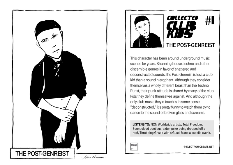 Illustration for article titled Get to know the various types of techno nerds with Collected Club Kids